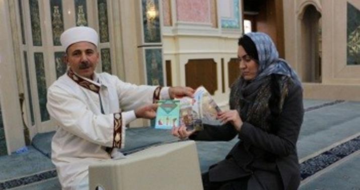 Rus qadın müsəlman oldu