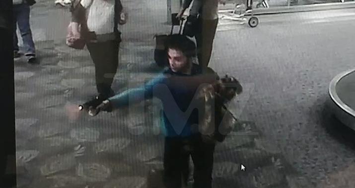Aeroportdakı hücum belə başladı  - VİDEO