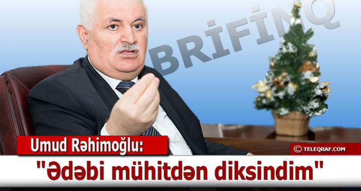 “Güllə yağışının altında kəndimə gedib-gəlirəm” - BRİFİNQ