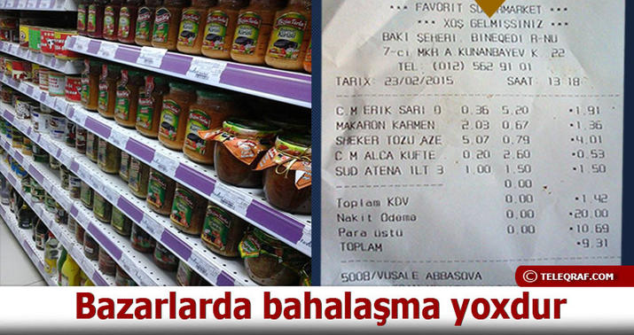 Qiymətlər dəyişməyib - REPORTAJ