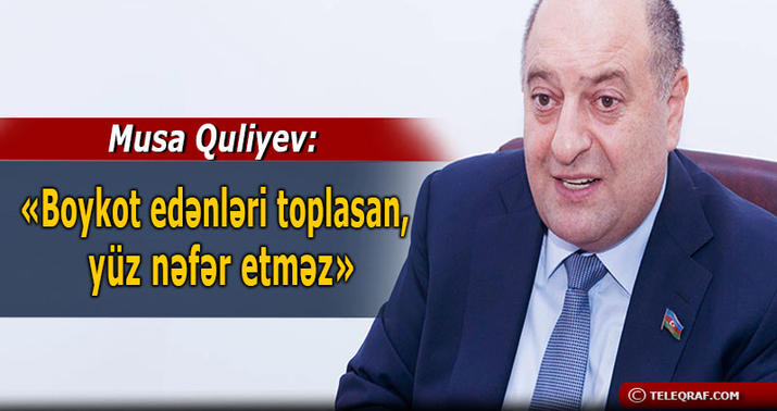 “Qərbdən sifariş gəlib ki...” - MÜSAHİBƏ