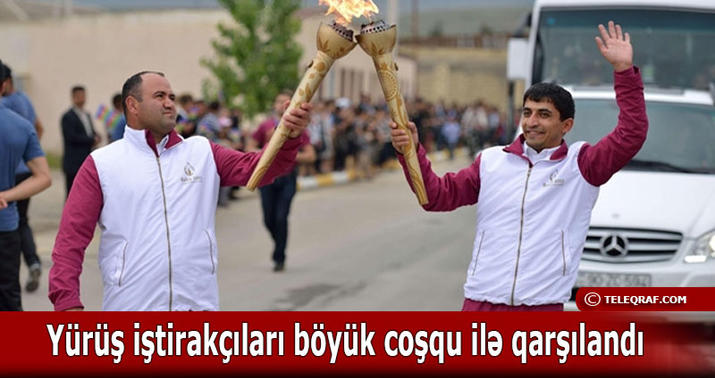 I Avropa Oyunlarının məşəli Saatlıda alovlandırıldı