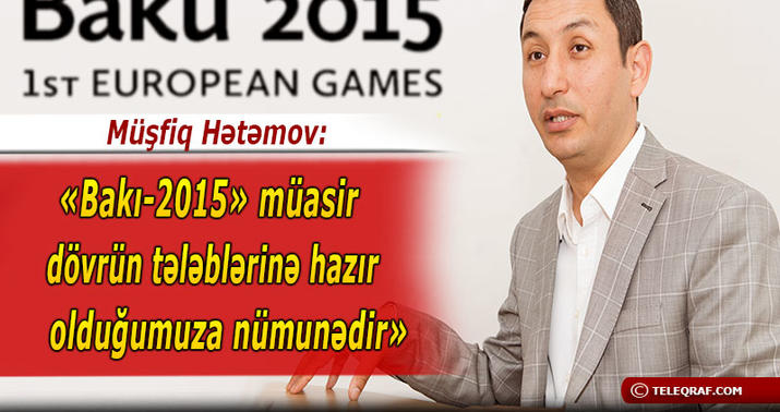 "Avropa Oyunlarını təkcə idman yarışı kimi qəbul etmirik" - BRİFİNQ