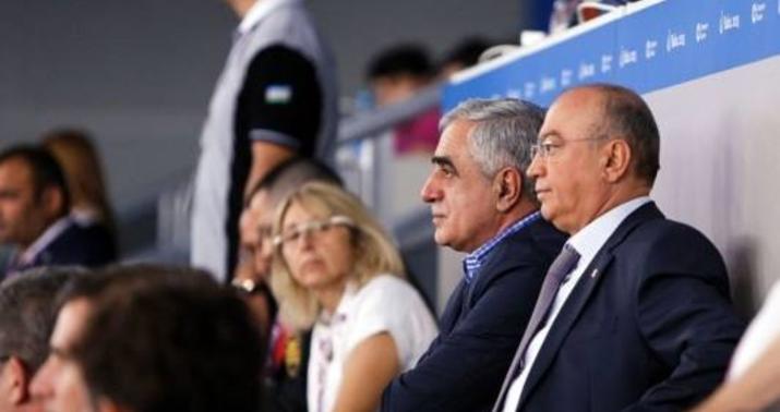 Kəmaləddin Heydərov Kristal Zala gəldi - FOTO