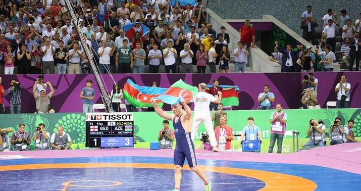 Daha bir güləşçimiz qızıl medal qazandı - FOTO