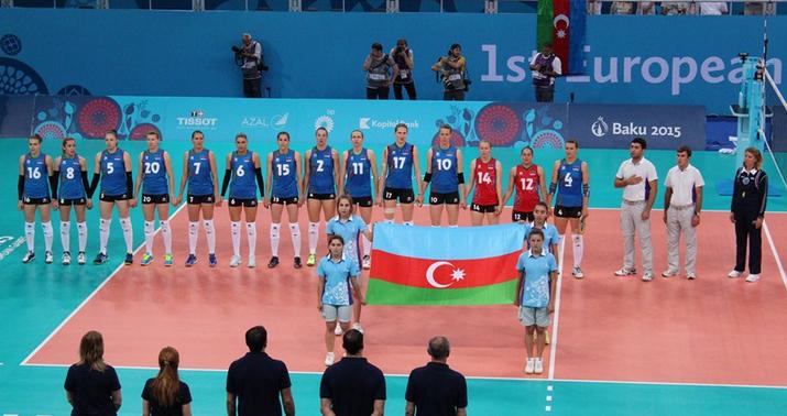 Qadın voleybolçularımızdan möhtəşəm qələbə – FOTOLAR