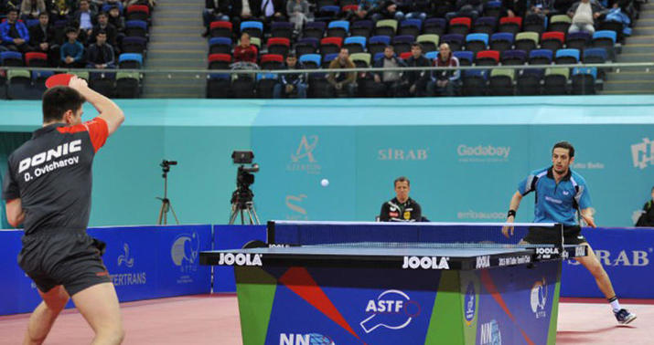 Bakı 2015: Stolüstü tennisdə Almaniya idmançısı qalib gəldi - YENİLƏNİB