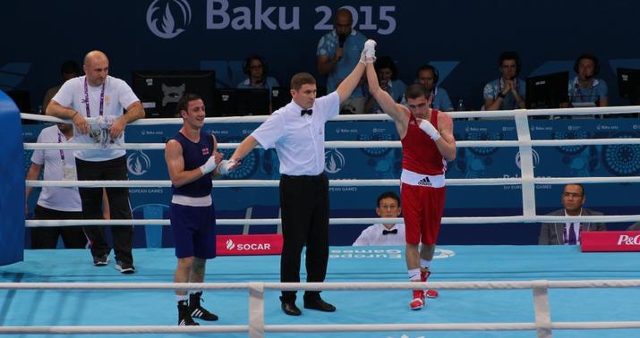 Bakı 2015: Boksçumuz erməniyə qalib gəldi - YENİLƏNİB