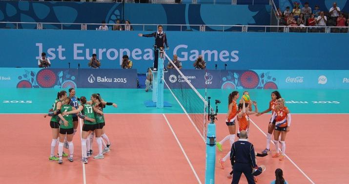Qadın voleybolçularımızdan möhtəşəm qələbə - Azərbaycan yarımfinalda (FOTOLAR)