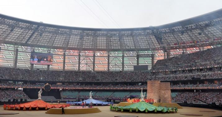 Baku 2015 bağlanış mərasimi başa çatdı  -  VIDEO - FOTO
