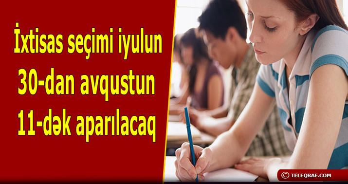 Bu gün I və IV ixtisas qrupları üzrə qəbul imtahanları keçirilir
