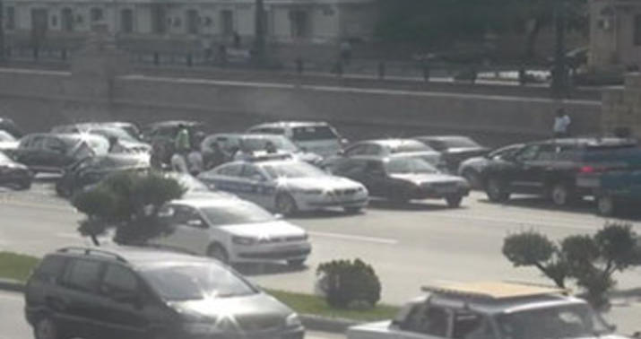 Bakının ən böyük prospektində ağır yol qəzası olub.