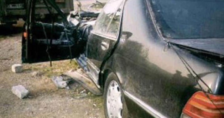 Xudatda yol qəzası, 4 nəfər xəsarət alıdı
