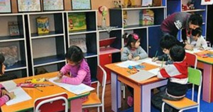 Qax şəhərində 100 yerlik yeni uşaq bağçası tikilir
