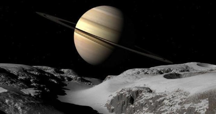 NASA Saturnun peykinin maraqlı görüntülərini yaydı - FOTOLAR