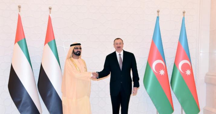 Dubay əmirinin Bakı səfəri - sənədlər imzalandı
