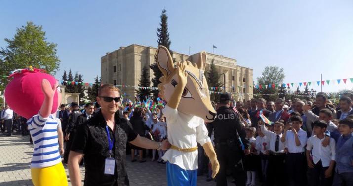 İlk Avropa Oyunlarının məşəli Masallıda - FOTO