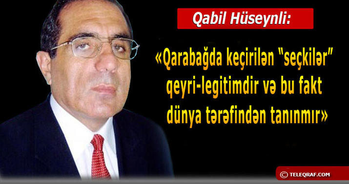 Qabil Hüseynli: “Həmin partiyanın üzvlərini “qara siyahı”ya salmaq olar”