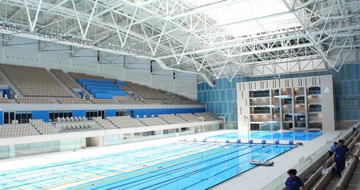 Bakı Su İdmanı Sarayı Avropa Oyunlarına tam hazırdır - REPORTAJ