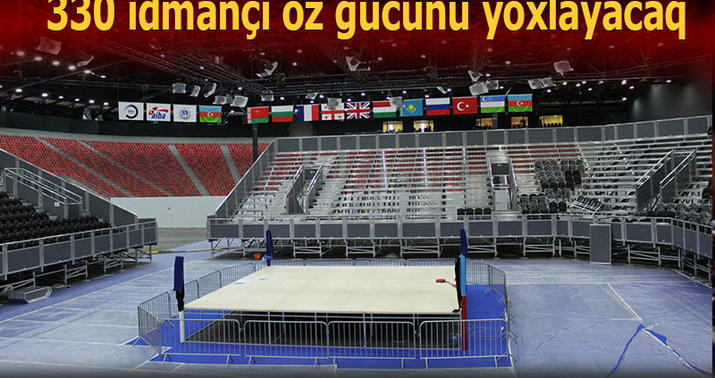 “Avroviziya”nın keçirildiyi Kristal Zalda idman coşğusu