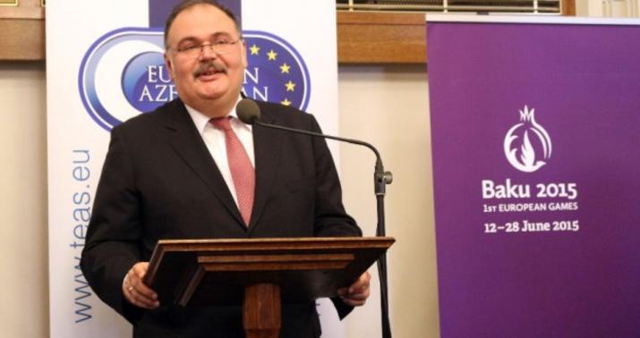 Böyük Britaniya parlamentində birinci Avropa Oyunları ilə bağlı qəbul keçirilib (FOTO)