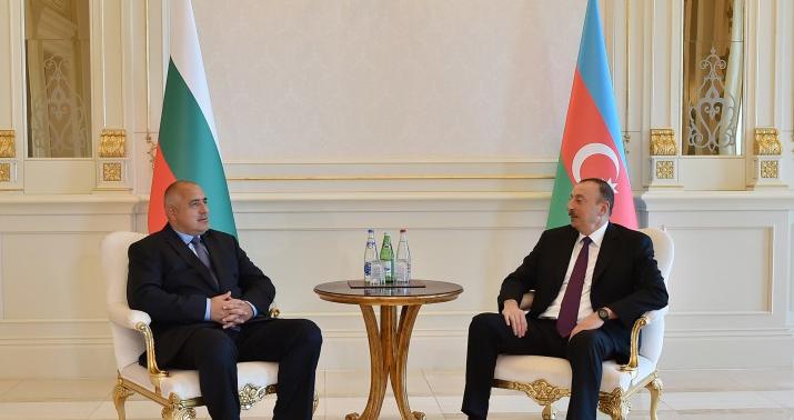 Prezident İlham Əliyev Bolqarıstanın Baş naziri Boyko Borisovu qəbul edib