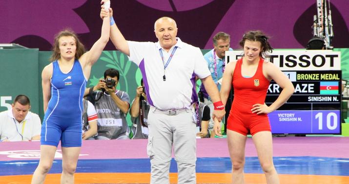 Nataliya Sinişin: "Avropa Oyunlarında bürünc medal da pis nəticə deyil"