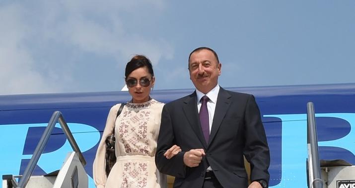 Prezident İlham Əliyev İtaliyaya səfər edib - FOTO